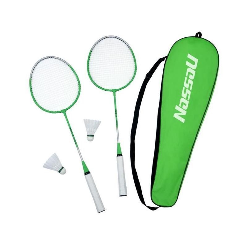 Ensemble de badminton NASSAU: jeu complet pour votre passion!