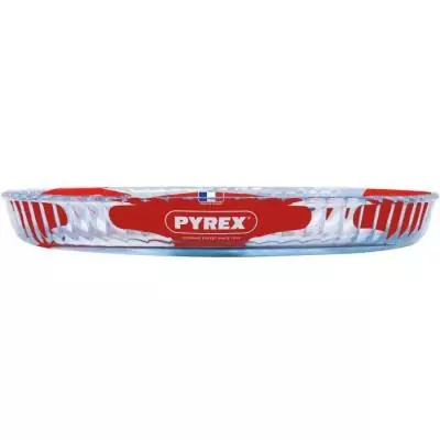 Moule à tarte Pyrex en verre borosilicate 31 cm