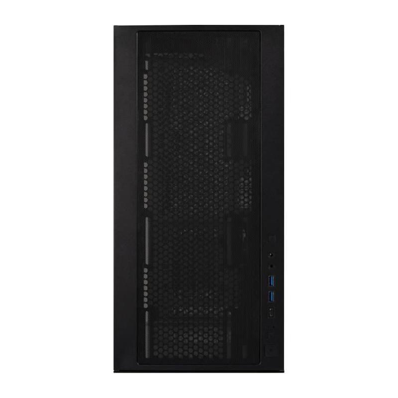 Boîtier PC BITFENIX CETO Premium - Moyen tour ATX Noir - Verre trempé