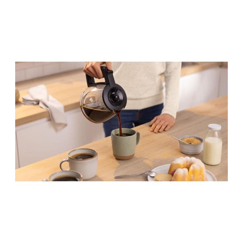 Cafetière Filtre Bosch TKA2M113 MyMoment Noire 1,25L - Anti-gouttes
