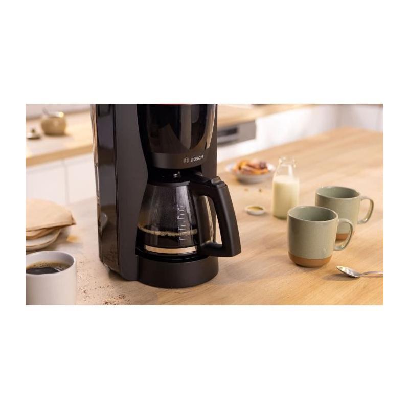 Cafetière Filtre Bosch TKA2M113 MyMoment Noire 1,25L - Anti-gouttes