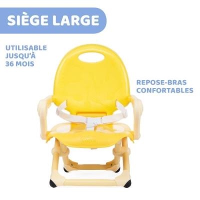 Rehausseur de Table Chicco Pocket Snack Saffron