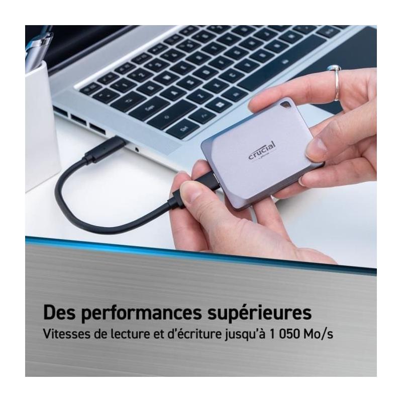 Disque Dur Externe Portable Ultra-rapide - 2 To - USB 3.0