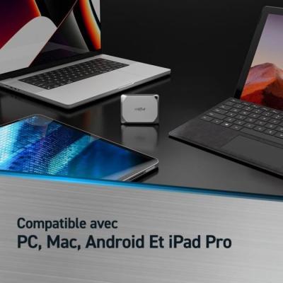 Disque Dur Externe Portable Ultra-rapide - 2 To - USB 3.0