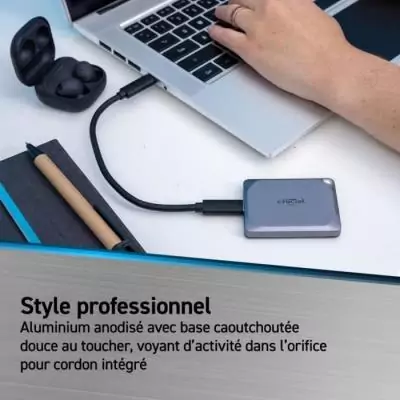 Disque Dur Externe Portable Ultra-rapide - 2 To - USB 3.0