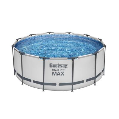 Bestway Steel Pro Max 56420 Piscine hors sol Rond 10250 L Gris