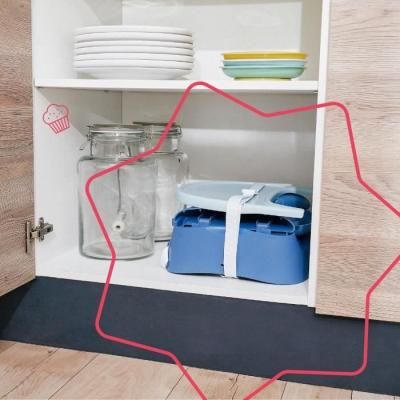 Rehausseur de chaise Chat Badabulle - Pliage Compact - Universel