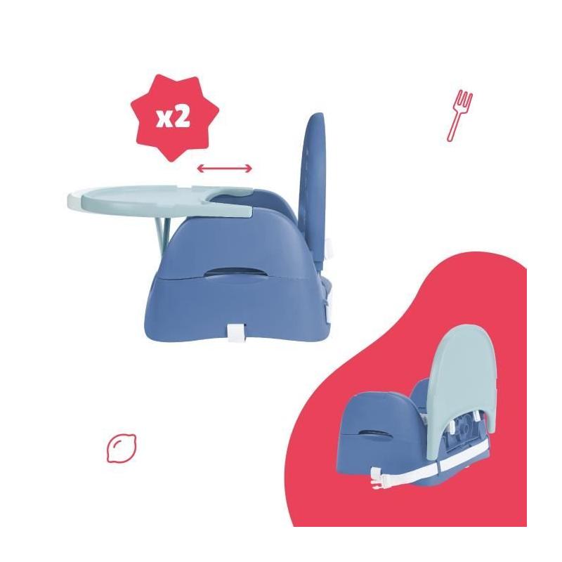 Rehausseur de chaise Chat Badabulle - Pliage Compact - Universel