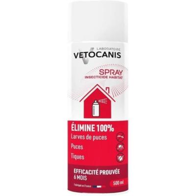 Protégez votre intérieur avec le spray anti-parasitaires VETOCANIS