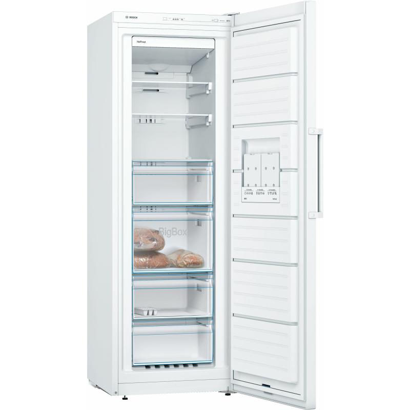 Bosch Serie 4 GSN33VWEP congélateur Congélateur vertical Pose libre 225 L E Blanc
