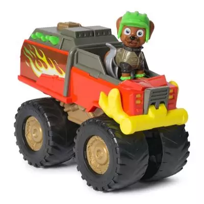 PAW Patrol - Pat Patrouille - Véhicule Figurine Boomer Rescue Wheels - Voiture Figurine À Collectionner - Camion Tout-Terrain -