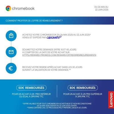 PC portable LENOVO IdeaPad Flex 3 12IAN8 | Performances Chrome OS