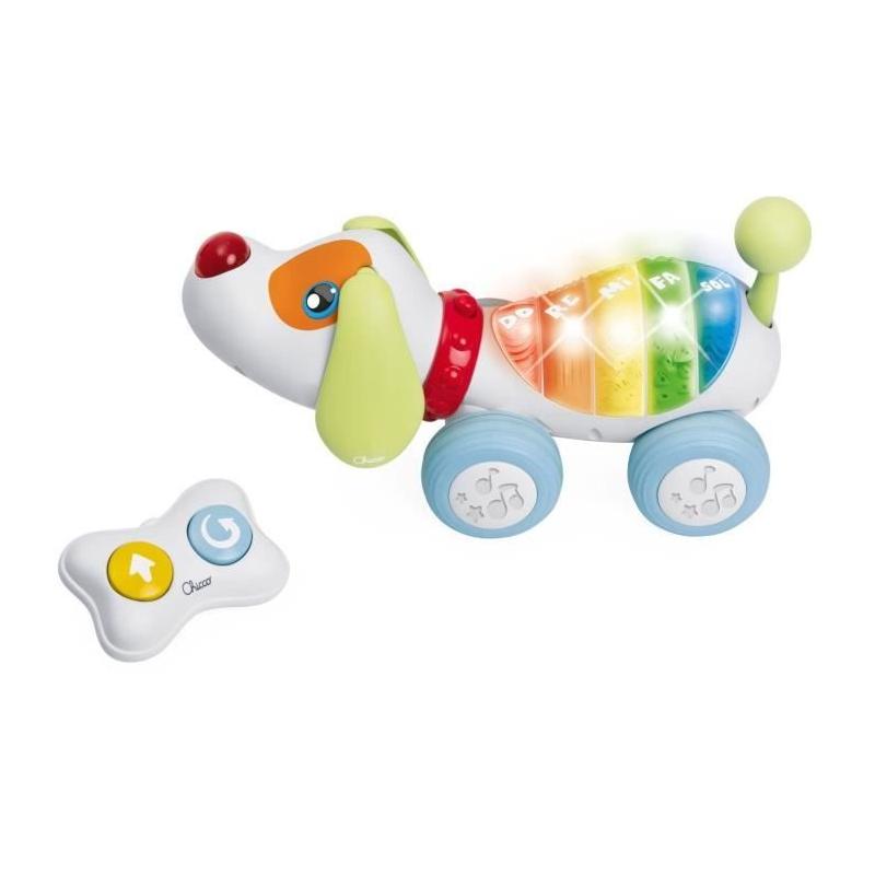 Jouet à tirer Chicco Chien Dog Ré Mi Blanc 18 mois - Intérieur