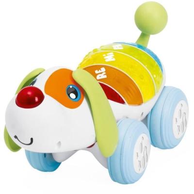 Jouet à tirer Chicco Chien Dog Ré Mi Blanc 18 mois - Intérieur
