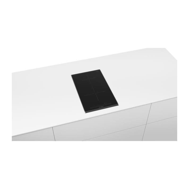 Table de cuisson vitrocéramique Bosch PIB375FB1E - Puissance et sécurité