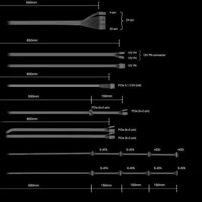 Alimentation PC 1000 W BE QUIET! Pure Power 13 M - Silencieuse et Efficace