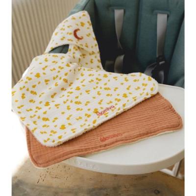 Lot de 2 bavoirs DOMIVA Savane en coton doux - Pratiques et mignons