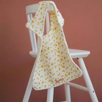 Lot de 2 bavoirs DOMIVA Savane en coton doux - Pratiques et mignons