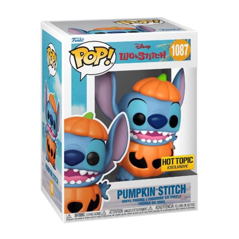 Figurine Miniature Funko Pop! Disney Lilo & Stitch - Pumpkin Stitch 1087