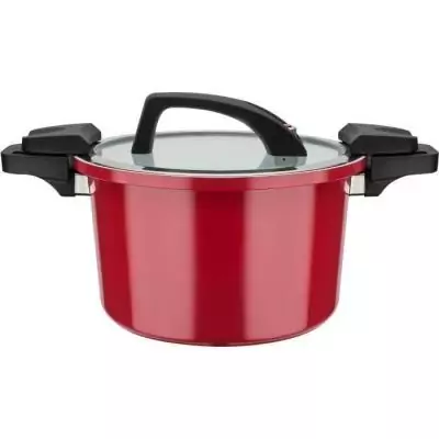 Cuiseur basse pression GSW 24 cm 6 L - Induction - Rouge