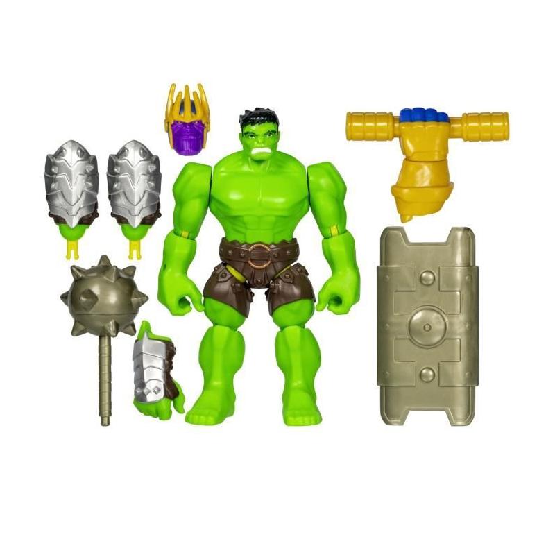 Figurine MixMashers Hulk Deluxe 12 cm - Personnalisable avec accessoires!