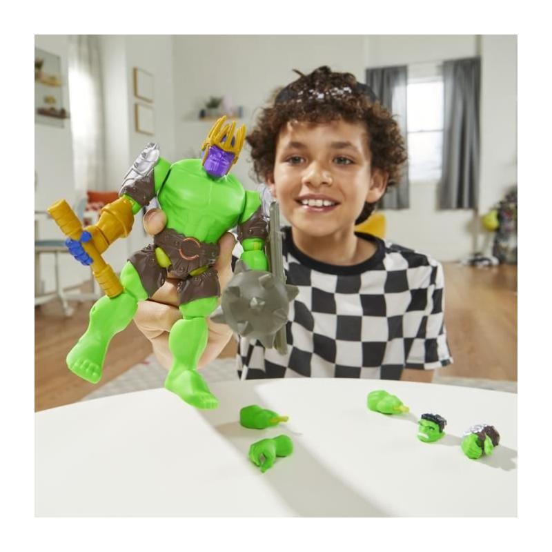 Figurine MixMashers Hulk Deluxe 12 cm - Personnalisable avec accessoires!