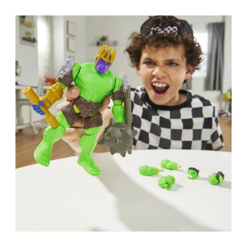 Figurine MixMashers Hulk Deluxe 12 cm - Personnalisable avec accessoires!
