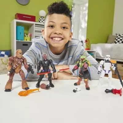 Figurine MixMashers Boba Fett 12 cm - Personnalisable et Combinable Figurine MixMashers Boba Fett 12 cm - Personnalisable et Combinable