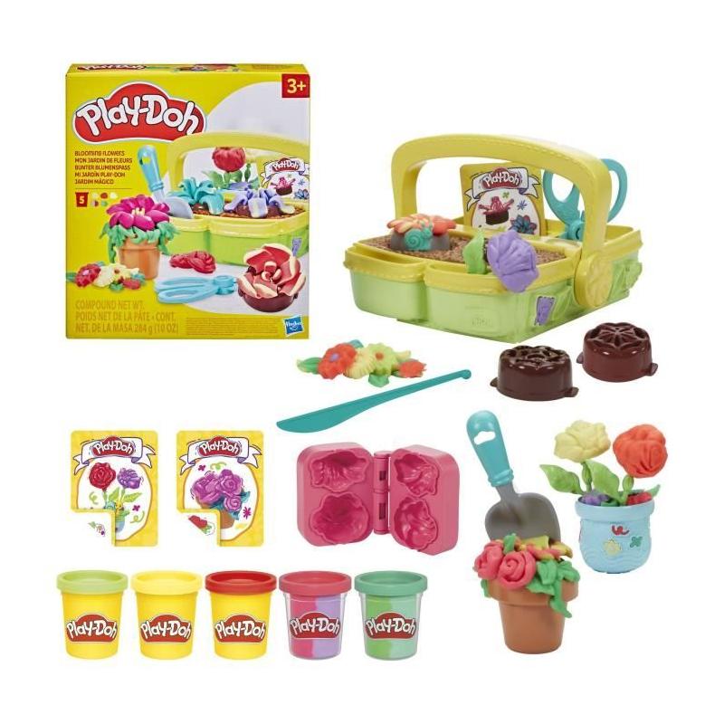 Coffret Play-Doh Mon jardin de fleurs: loisirs créatifs inspirés de la nature
