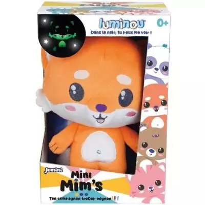 Peluche lumineuse naturelle - Renard mini mim's JEMINI