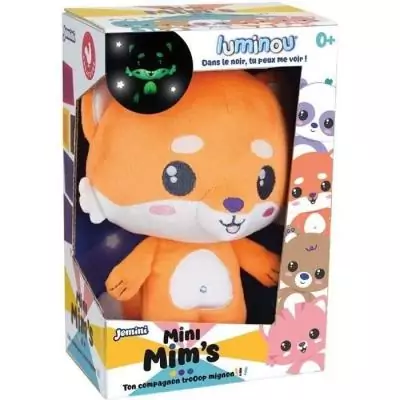 Peluche lumineuse naturelle - Renard mini mim's JEMINI Peluche lumineuse naturelle - Renard mini mim's JEMINI
