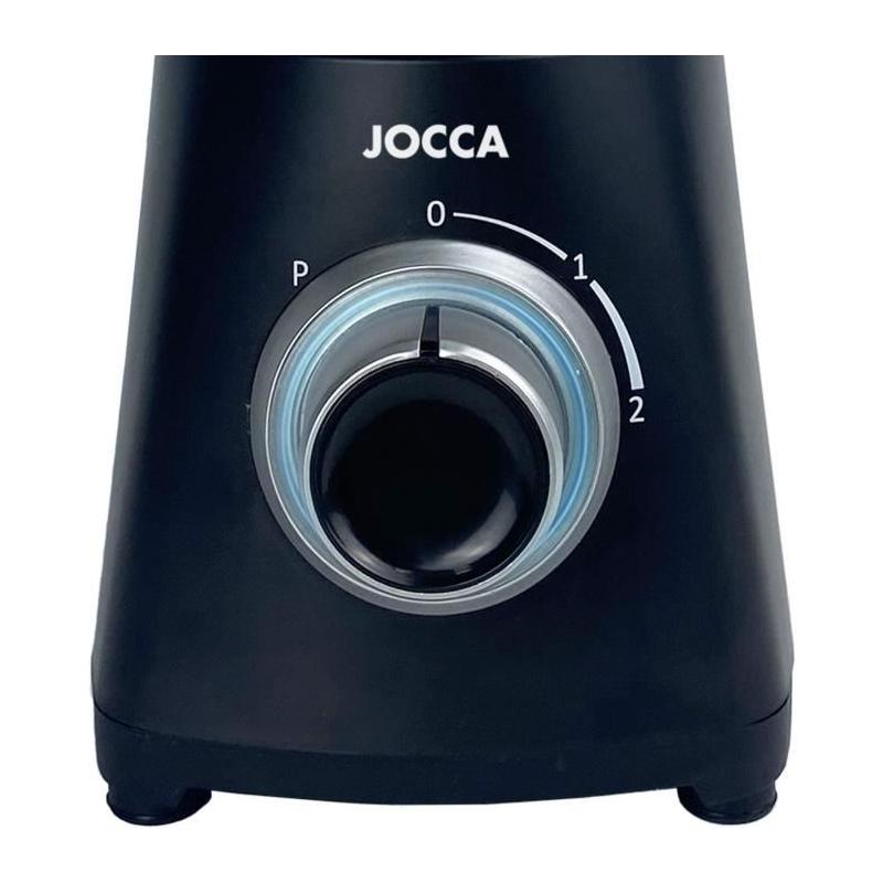 Mixeur JOCCA 1000W - Bol en verre 1,5L - 2 vitesses - Turbo