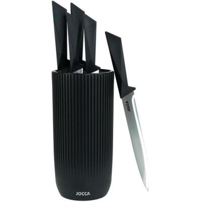 Ensemble de couteaux JOCCA: 5 couteaux avec bloc en polypropylène