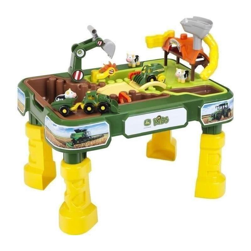 Table multi jeux sable et eau John Deere - KLEIN - 3948 - Pour enfant dès 3 ans