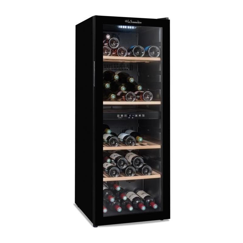 Cave à vin La Sommelière SLS90DZ - 91 bouteilles - Design élégant
