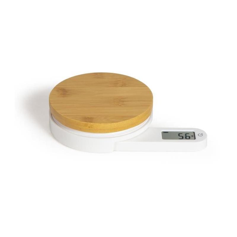 Balance de cuisine dynamo - LIVOO - Sans pile ni chargement - 5kg - 4 unités - Écran