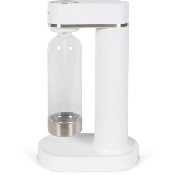 Machine a soda - LIVOO - DOM464 - 1L - Fonctionne par pression - Sans électricité - Bouteille PET - Compatible cylindres Sodas