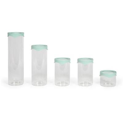 Lot de 5 bocaux de conservation élégants - LIVOO