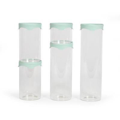 Lot de 5 bocaux de conservation élégants - LIVOO