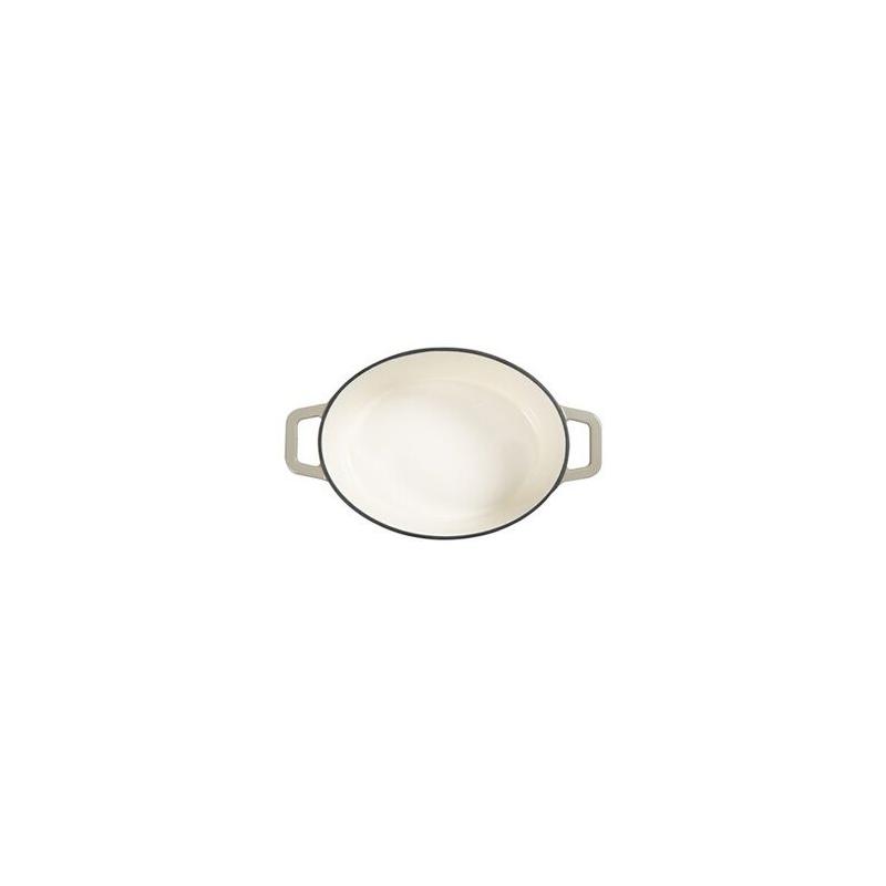 Cocotte ovale Livoo MEP129G - Gris: Cuisinez avec style!