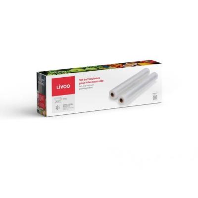 Set de 2 rouleaux universels pour mise sous vide - LIVOO - DOM505