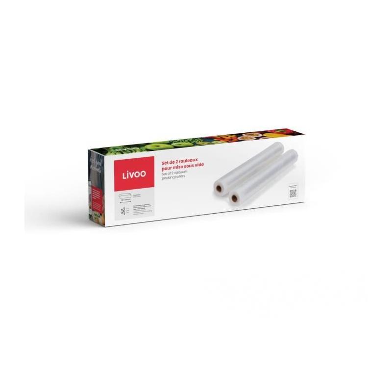 Set de 2 rouleaux universels pour mise sous vide - LIVOO - DOM505