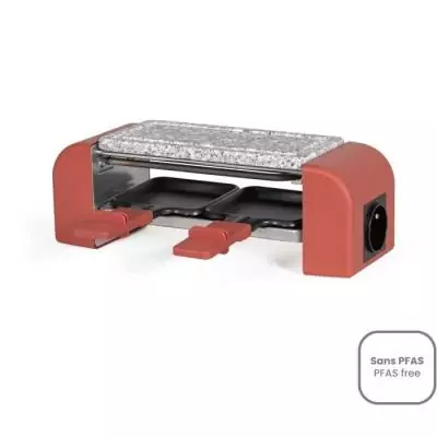 Raclette 2 personnes connectable - LIVOO - DOC310R Raclette 2 personnes connectable - LIVOO - DOC310R