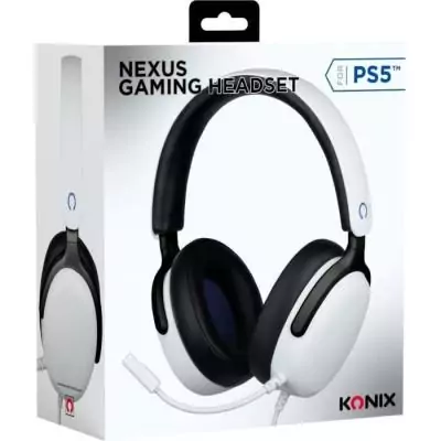 Casque gaming circum-aural KONIX Nexus PS5 - Son immersif 40 mm Casque gaming circum-aural KONIX Nexus PS5 - Son immersif 40 mm