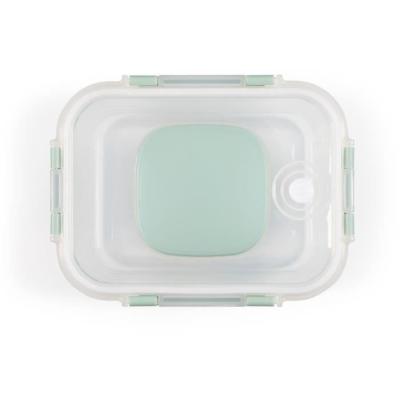 Ensemble de 2 boîtes sous vide en verre borosilicate - LIVOO