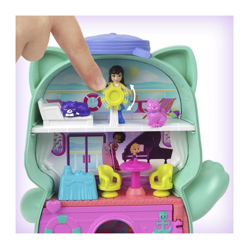 Polly Pocket Coffret Chaton Marin - Jouet De Voyage amusant !