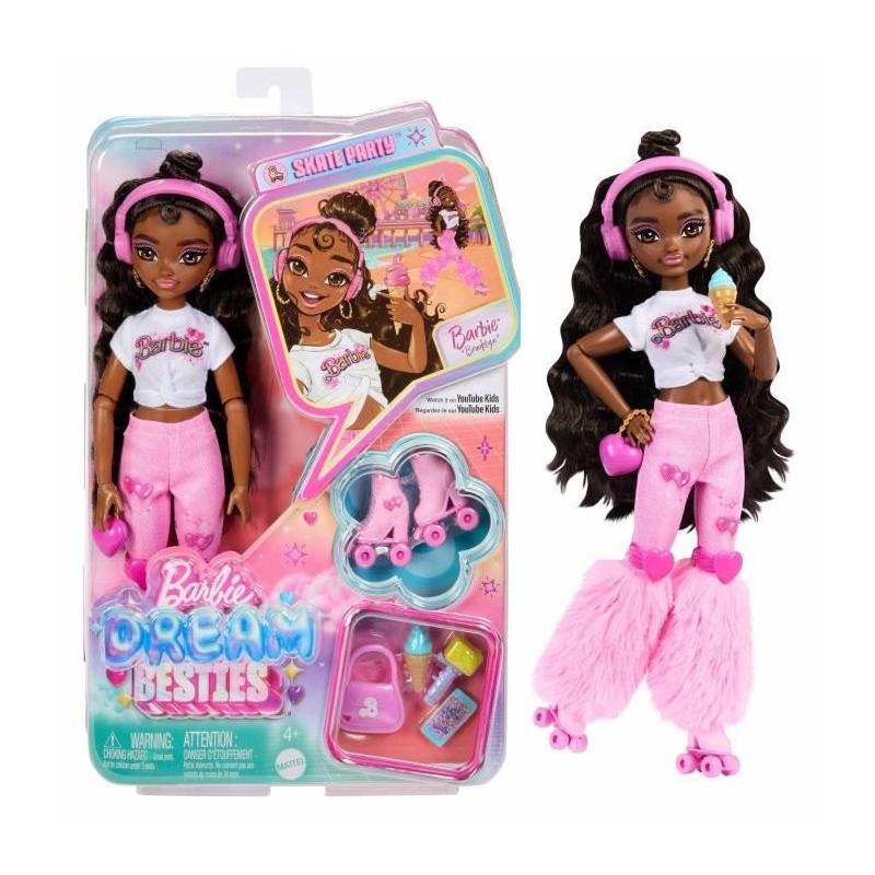 Poupée BARBIE roller Dreambesties Brooklyn - JFX97