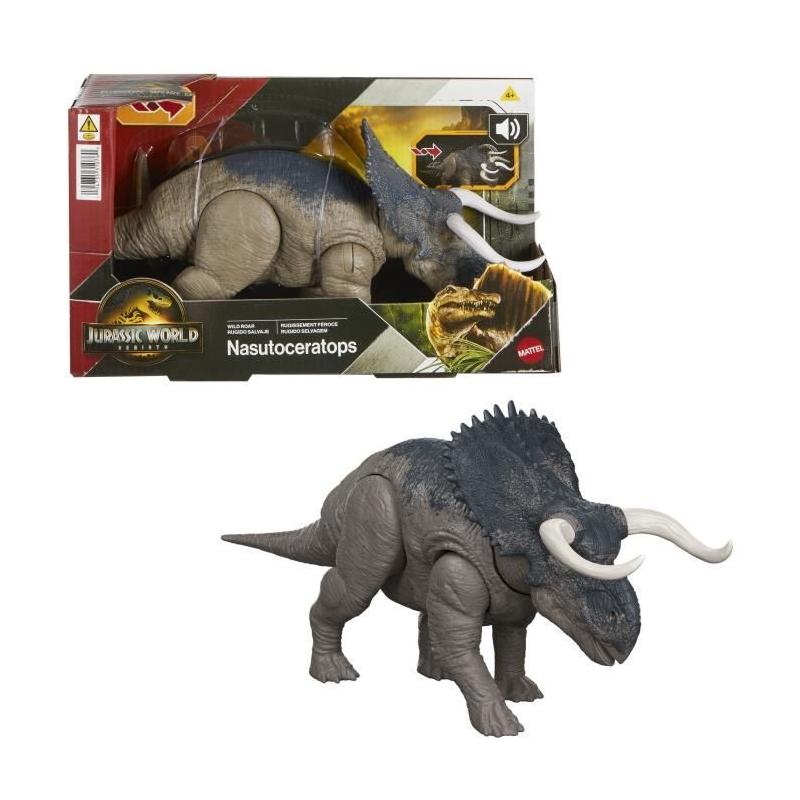 Figurine NASUTOCERATOPS SONORE : Un personnage miniature unique!