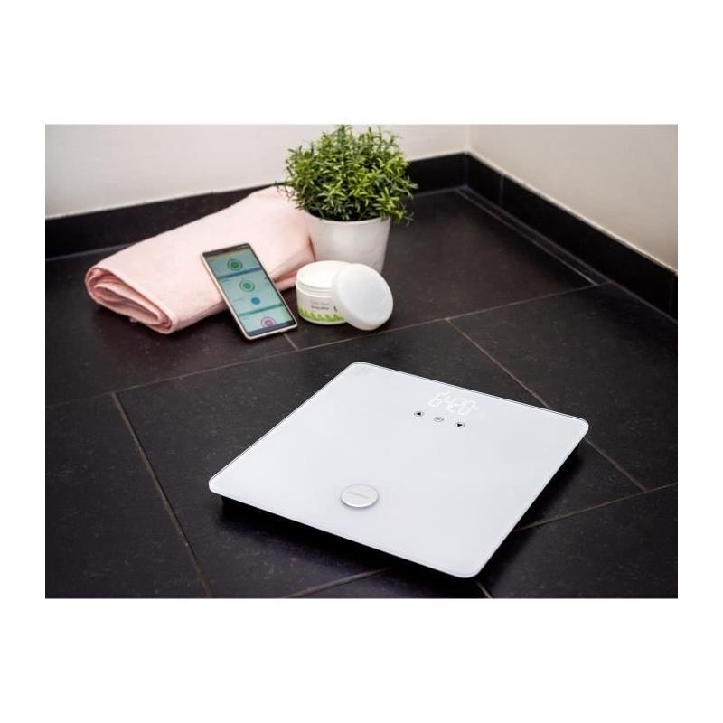 Balance connectée Medisana BS 412: Impédancemètre Bluetooth & Analyse corporelle
