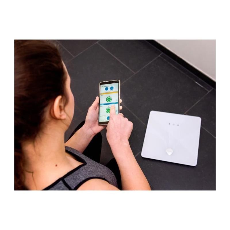 Balance connectée Medisana BS 412: Impédancemètre Bluetooth & Analyse corporelle